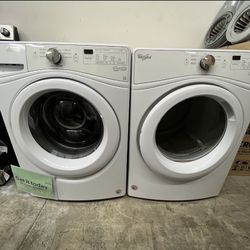 WHIRLPOOL WASHER AND GAS DRYER
