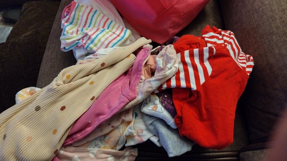 Tons of baby girl clothes too many to post size newborn to 12 months all great condition will be getting rid of by tomorrow inbox if interested will s