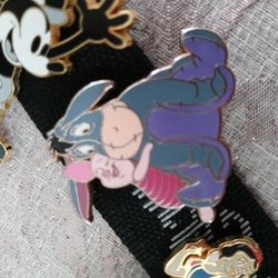 Disney Piglet and Eeyor Trading pin