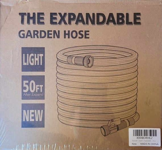 The Expandable Garden Hose 50 Ft (Blue)