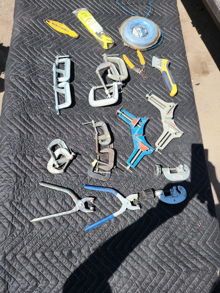 C-clamps and Misc. Items