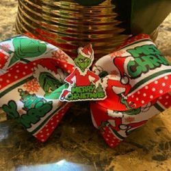 Christmas Little Girls Hair Bows