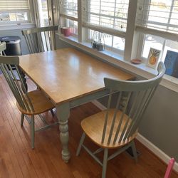 Table and chairs