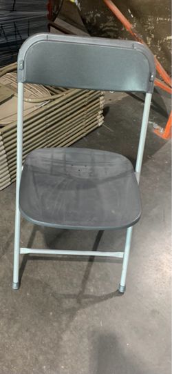 Grey Folding Chairs