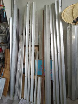 Shutters panels tracks