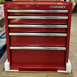 Husky Tool Storage 27in Gloss Red Cabinet 