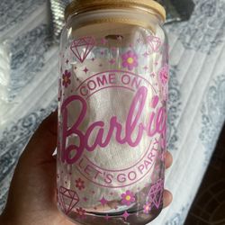 Barbie Glass Cup