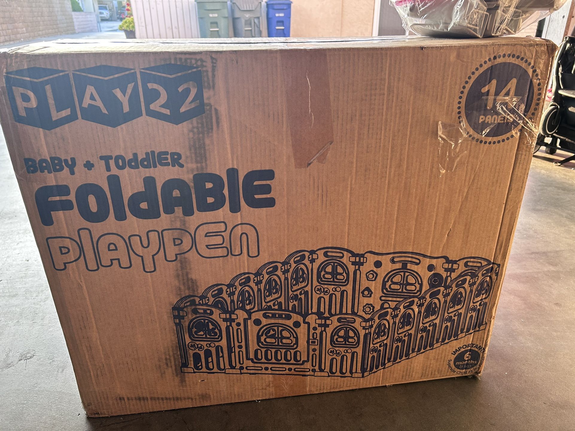 Play 2 Foldable Playpen