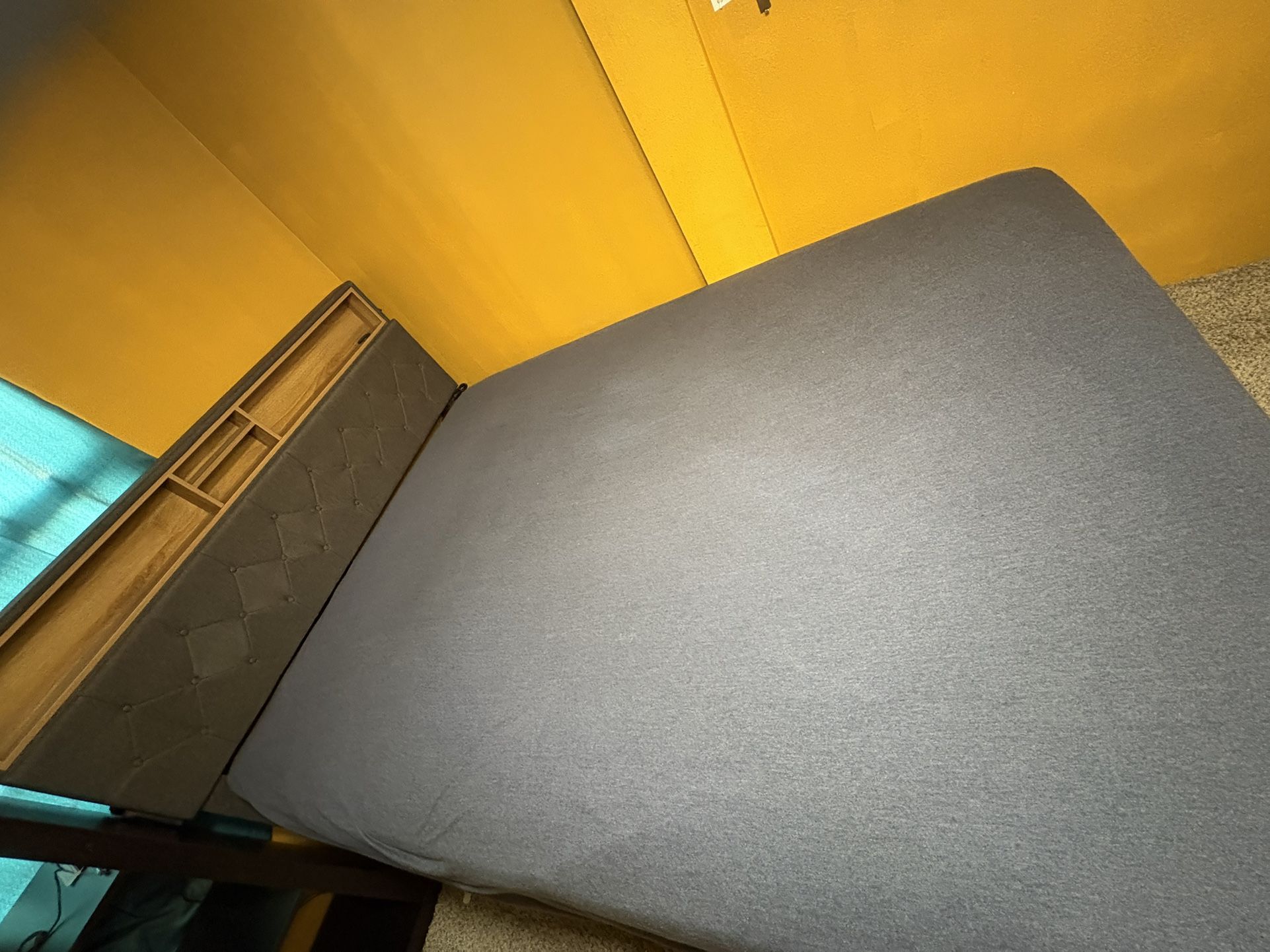 Mattress and Frame (a combo together) - Queen size