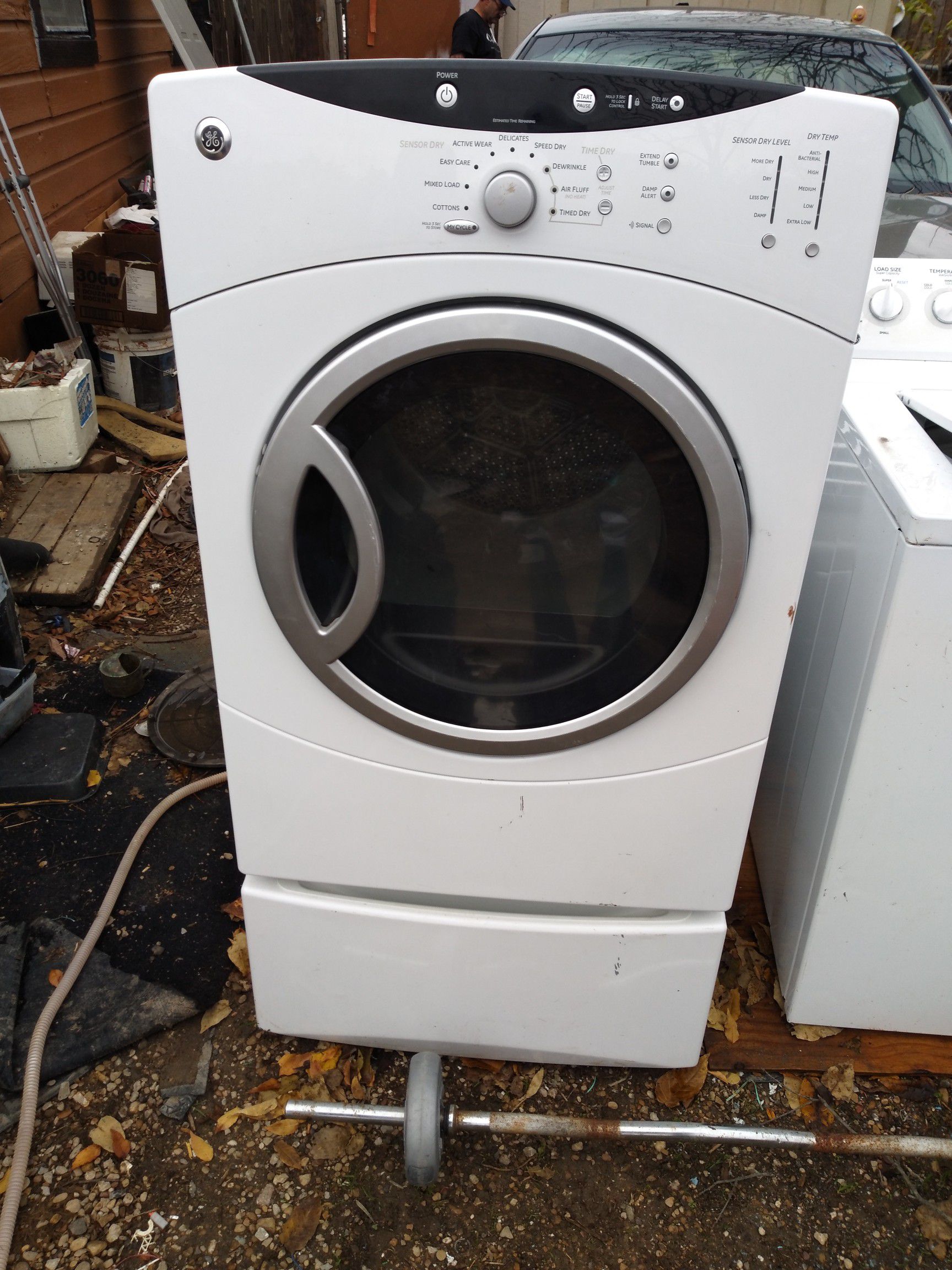 GE front load dryer works great condition