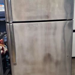 Stainless Steel Refrigerator $300