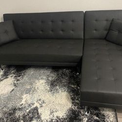 ✨Black Sectional Sofa Bed💥NEW 📳 Place your order
🔉NOW