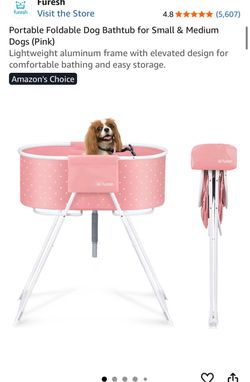 Foldable Dog Bathtub