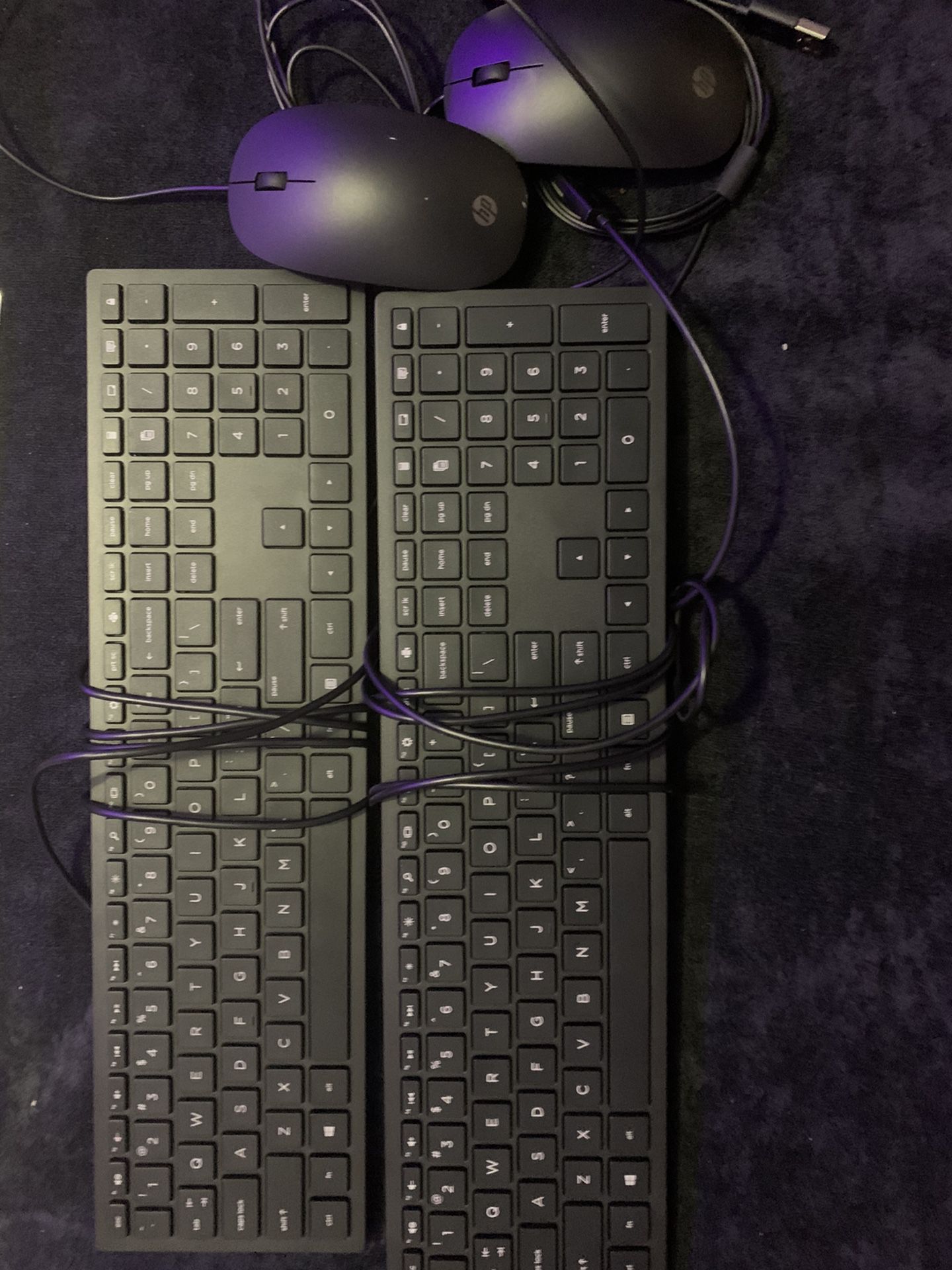 Two Keyboards and Two Mice
