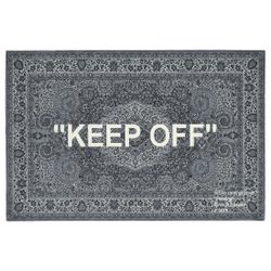 Virgil Abloh x IKEA KEEP OFF Rug 200x300 CM Grey/White