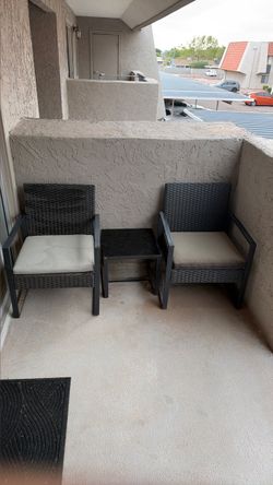 Patio furniture set