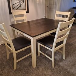 Wood dining or kitchen table