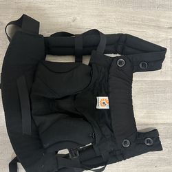 Ergobaby 360 COTTON BABY CARRIER - PURE BLACK