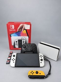 Nintendo Switch OLED Bundle with Extras