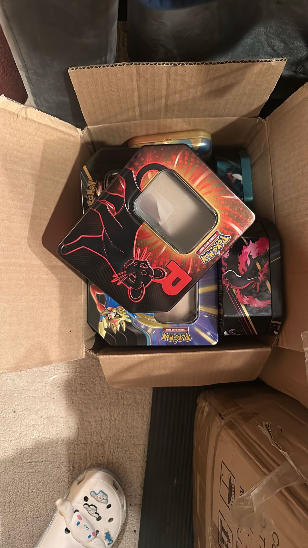 Box Of Empty Pokemon Tina