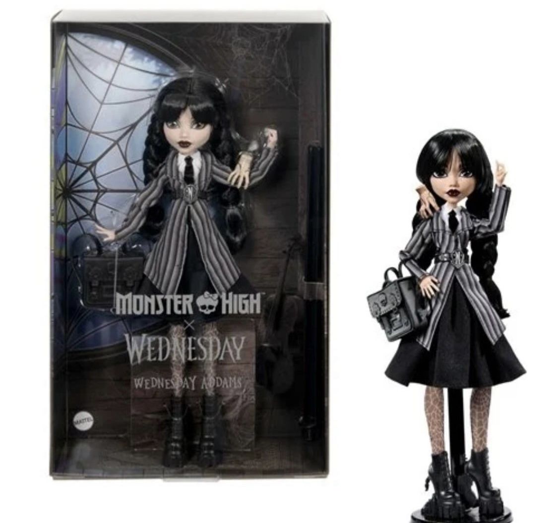 Monster High x Wednesday Addams Nevermore Academy Doll New box never open