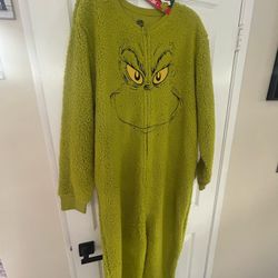 BRAND NEW adult Grinch Onesie