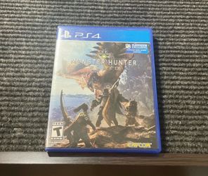 monster hunter world ps4 + iceborne