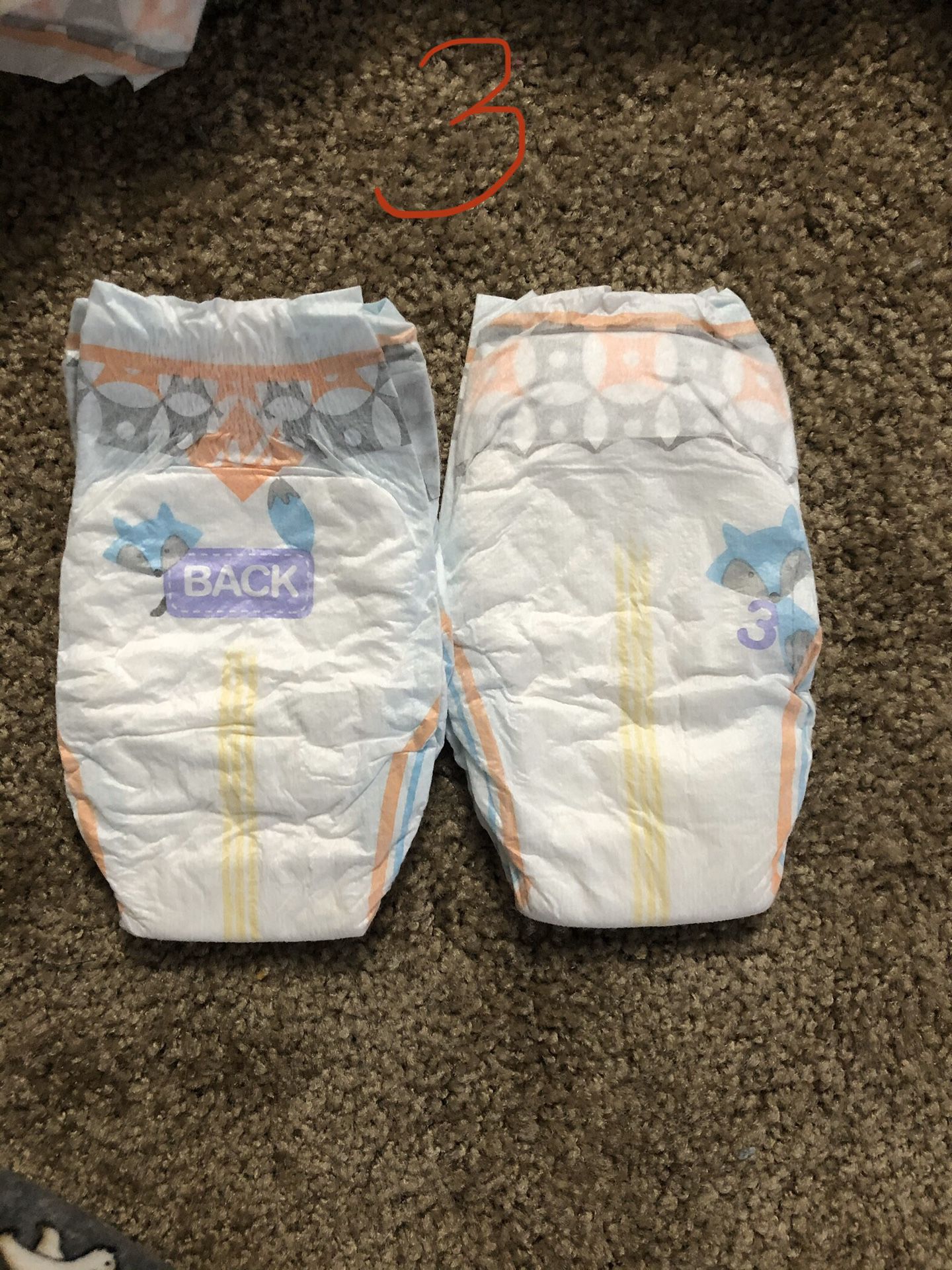 Sams club brand diapers size 3