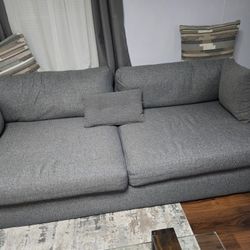 Sofa w/ 2  wingback Chair Set