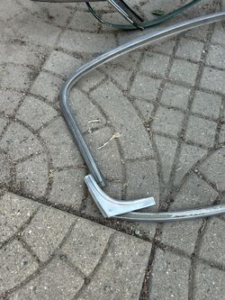 1954 Chevy belair Front windshield Stainless Trim.
