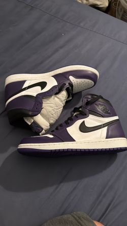 Jordan 1 Court Purple