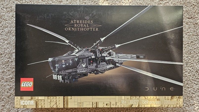 🛩️ LEGO Icons Dune Atreides Royal Ornithopter (10327)