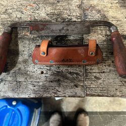 Antique Wood Bark Peeler