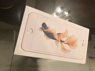 Empty iPhone 6s Plus box 64gb