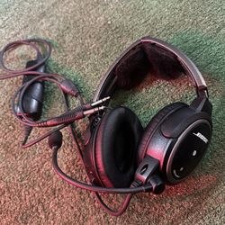 Bose A20 Aviation Headset with Bluetooth and Dual Plug Cable Case Included Black