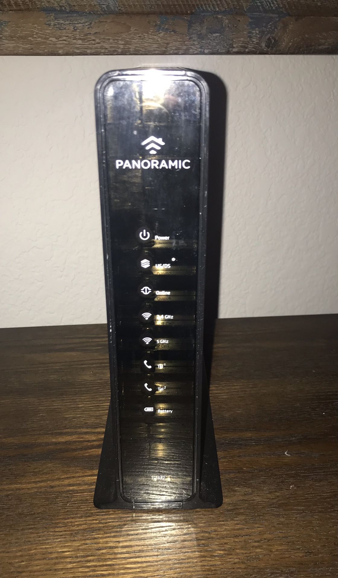 Wireless Modem Router |Panoramic Arris TG1682G | Power Cord & Ethernet Cord Included