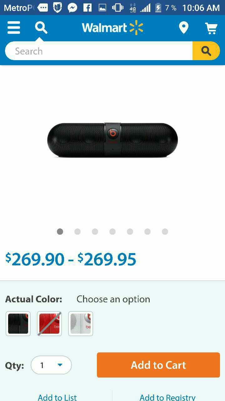 Beats by Dr Dre Pill 2 wireless Bluetooth