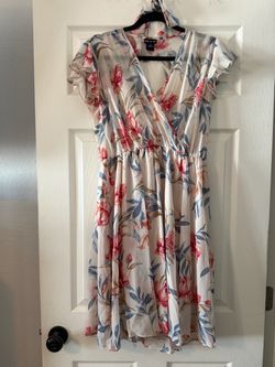 Kate and Lily Floral Wrap Dress