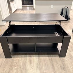 Sparta Lift Top Extendable Coffee Table With Storage