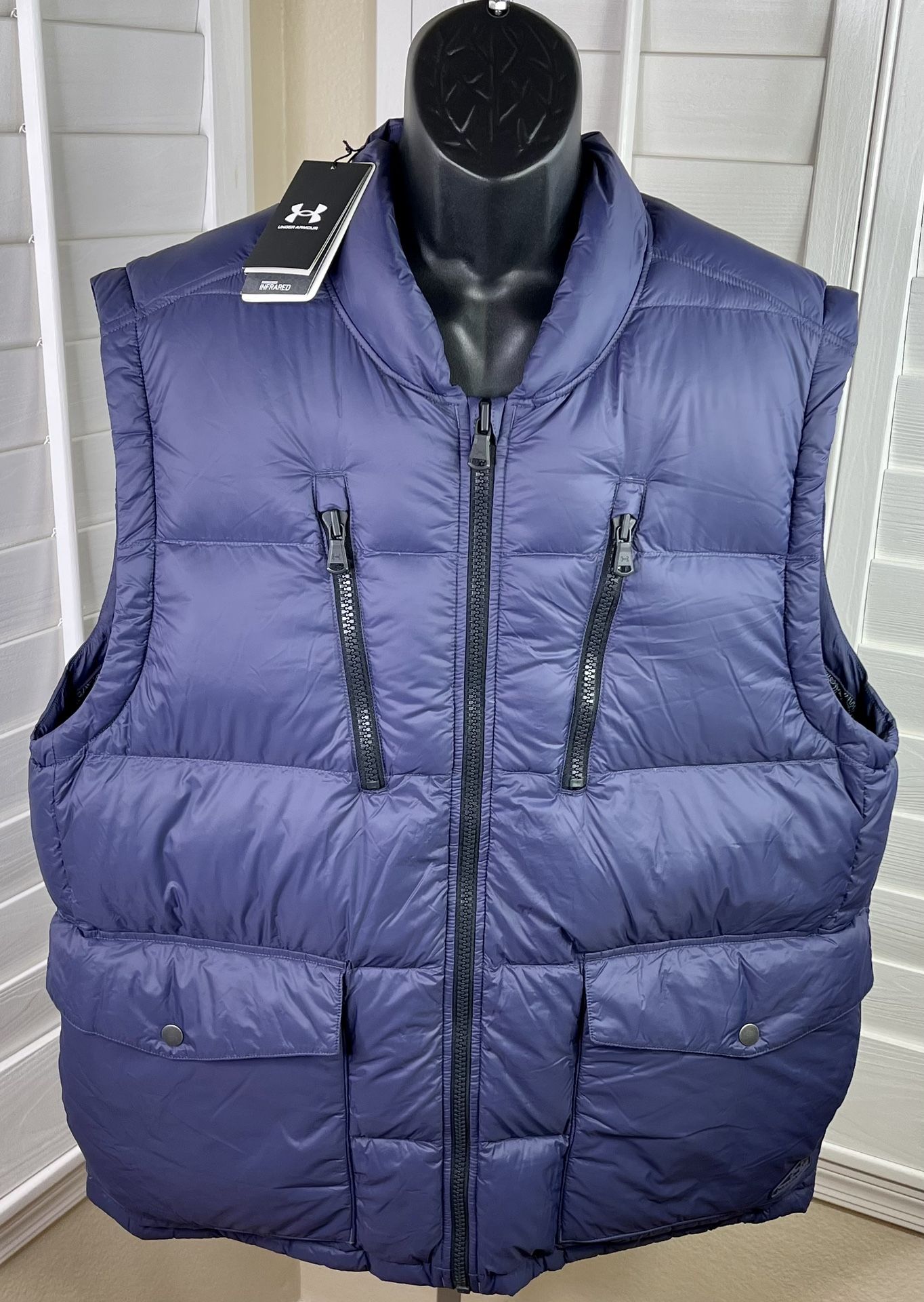 Under Armour Storm ColdGear® Infrared CGI 700 Down Vest 1375592 558 - Men’s Size 3XL - New w/Tags $180.00