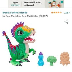 Furreal Rex dinosaur