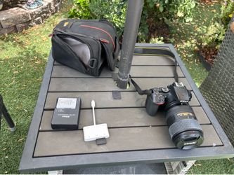 Nikon D3500 DSLR Camera 24.2MP with 18-55mm Lens Full HD WiFi Bundle 64GB SD Card