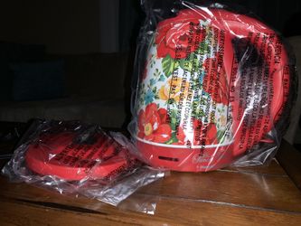 Pioneer Women Vintage Floral Electric Kettle
