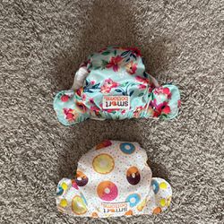 Two Newborn Cloth Diapers