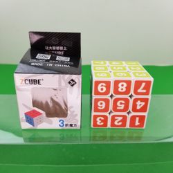 Zcube 2X2X2 Gear Twist Puzzle Speed Intelligence Magic Cube Toys Cloth Stickers