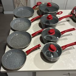 12 Pc Pots And Pans