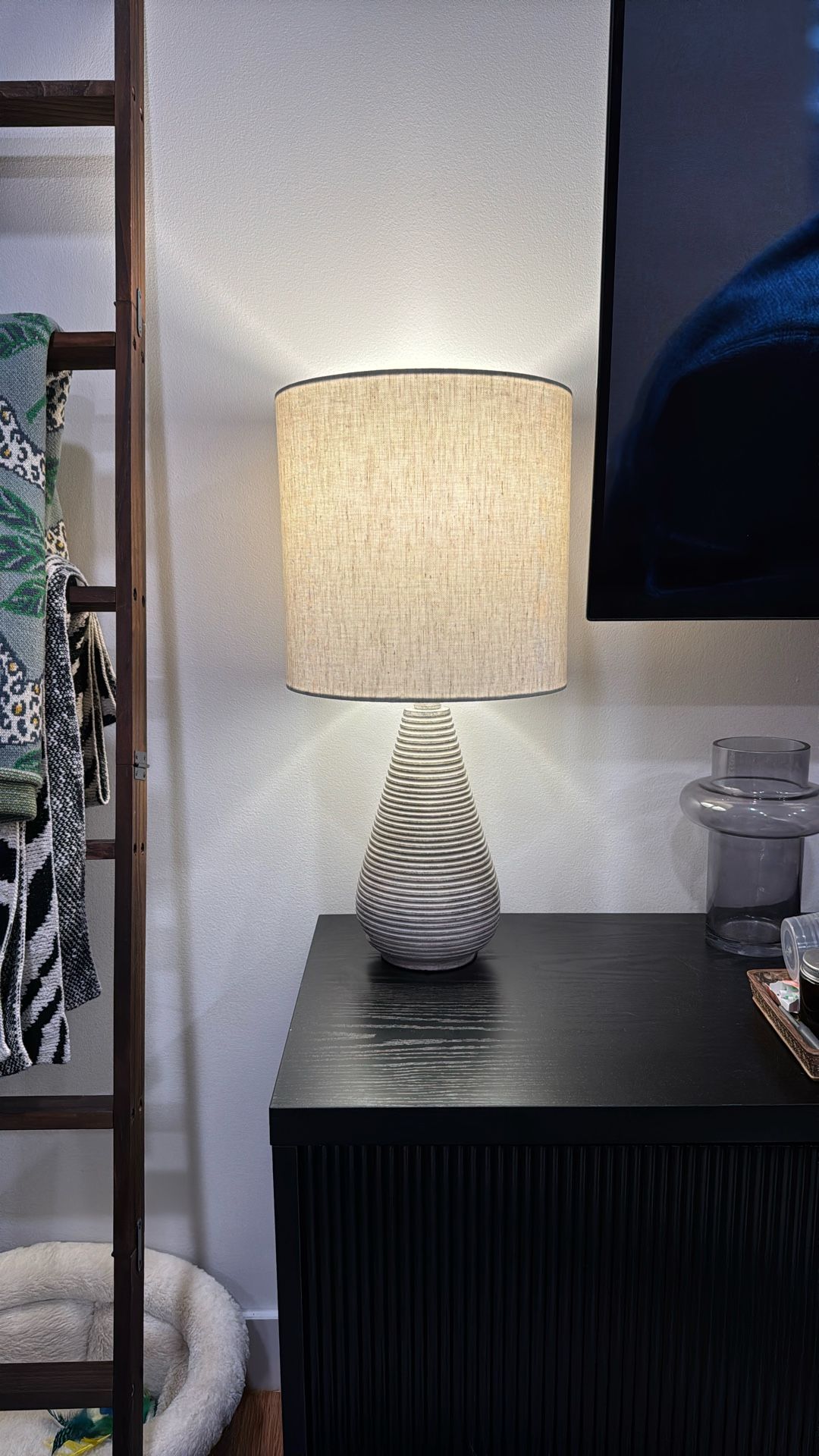 Table Lamp With A Small Hole :)