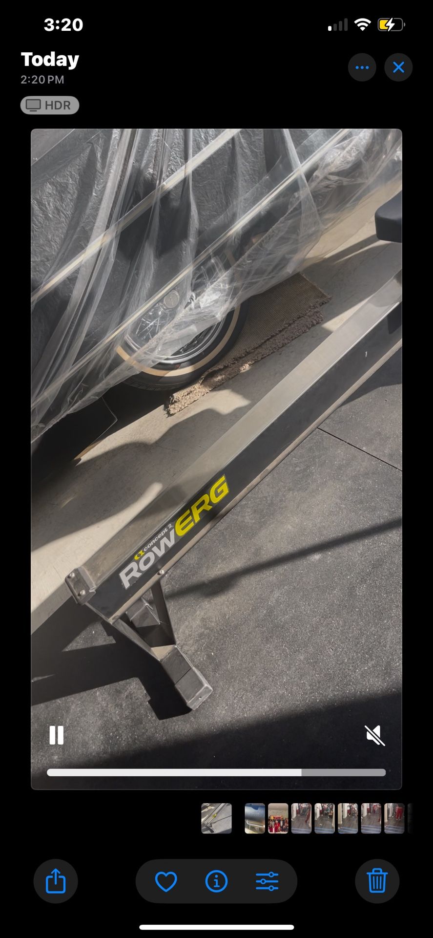 Concept 2 Rower ERG