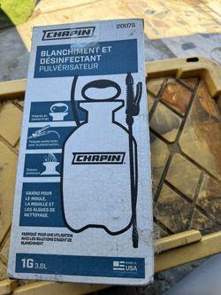 New Chapin Sprayer