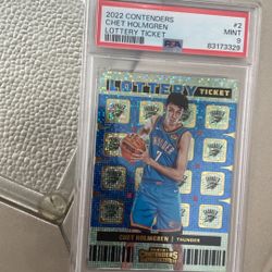 Rookie CHET HOLMGREN PSA 9